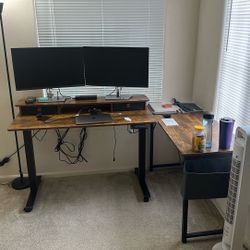 Electronic Standing Table And Side Table.