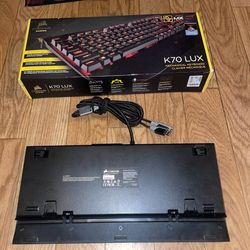 K70 Lux Mechanical Keyboard Practically New 