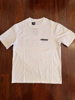 Stussy World Tour Red Dice Short Sleeve Tee - White