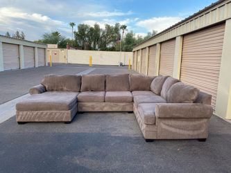 Dark gray sectional sofa 11ft x 8ft