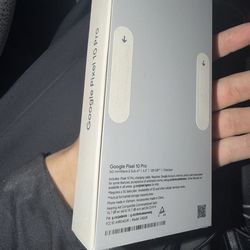 Pixel 10 pro, Sealed, Unlocked.
