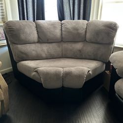 Electrical Couch With Mid Sectional