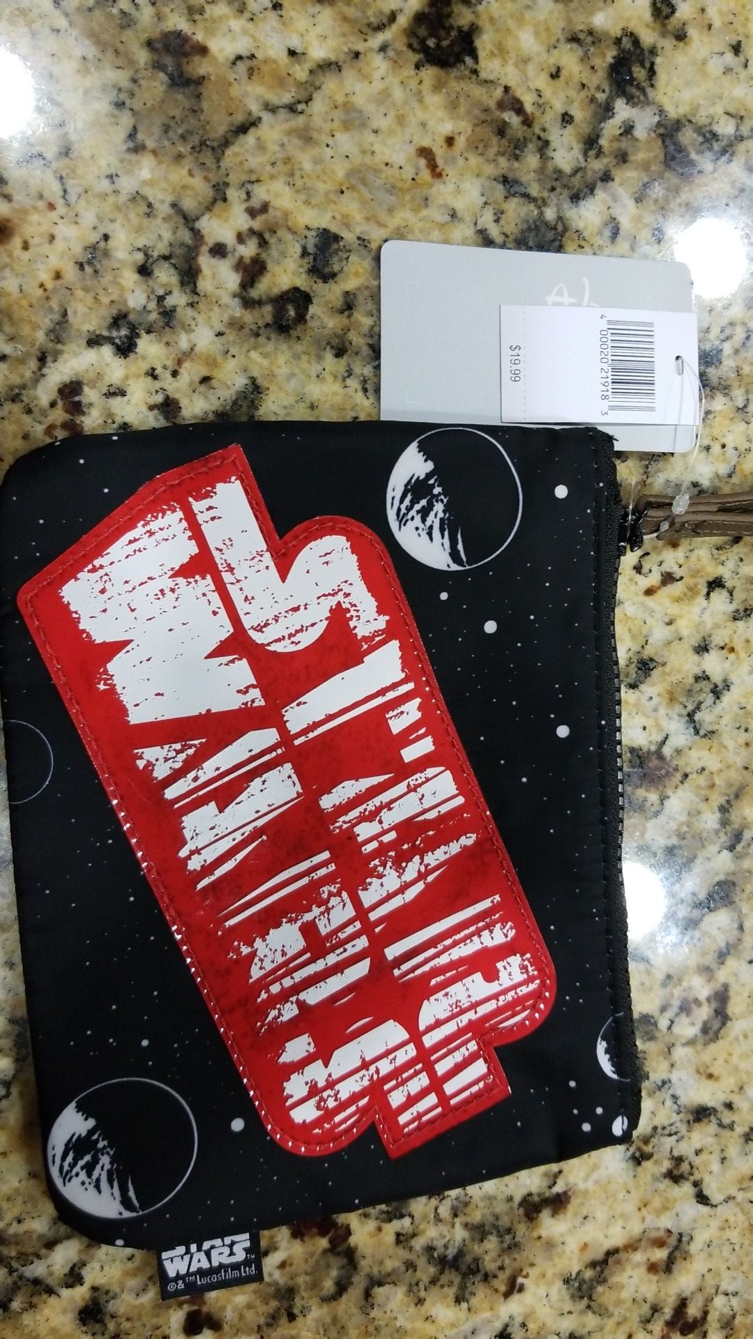 Disney star wars wristlet