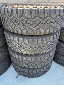 285/75r18 Goodyear tires en excelentes condiciones de vida las 4