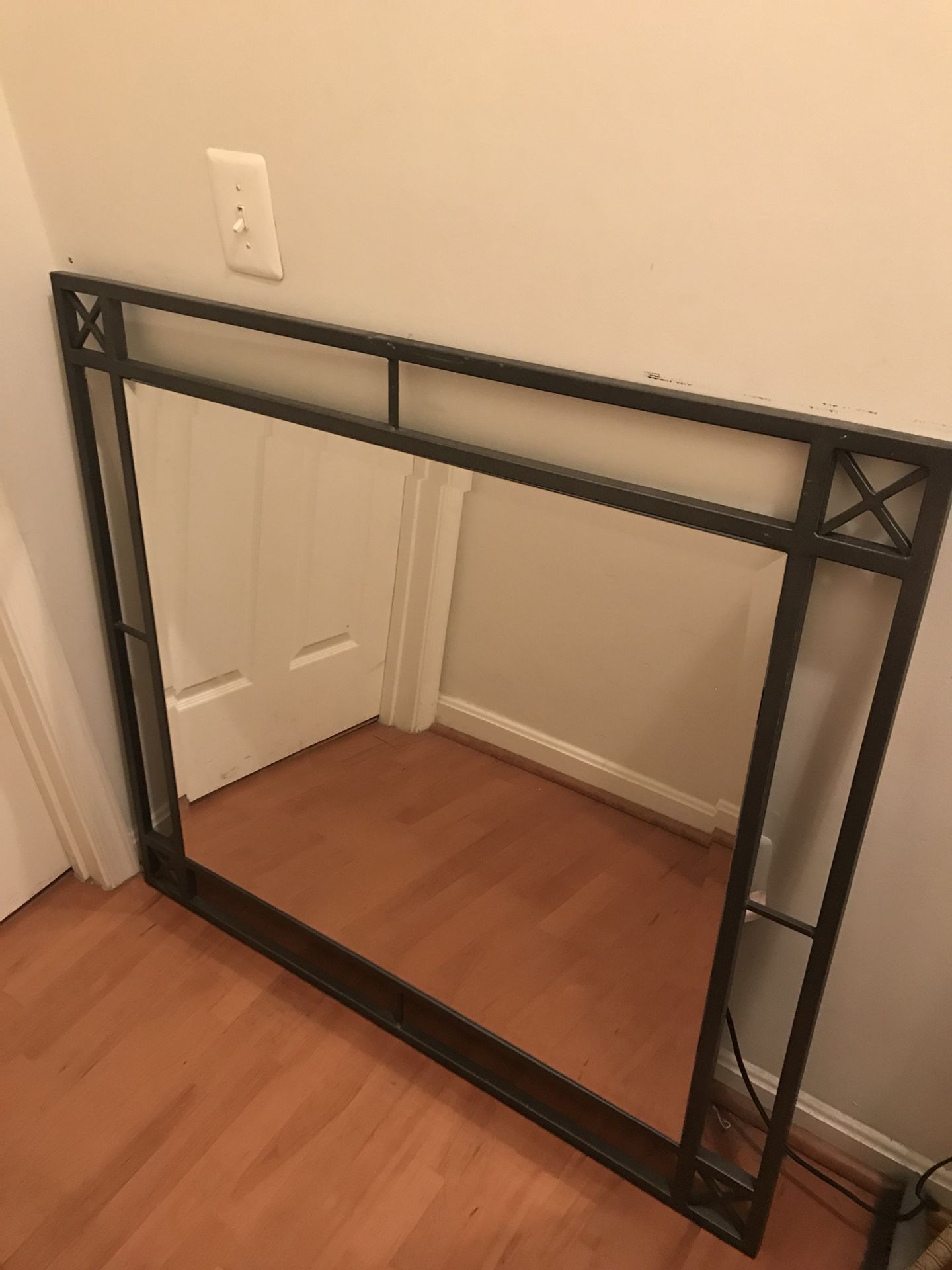 Iron Frame Mirror