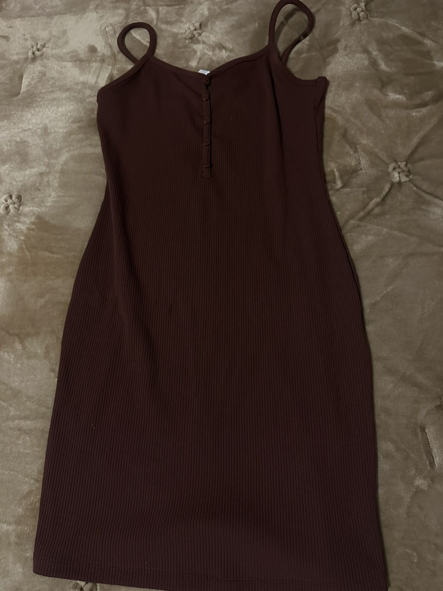 Brown Dress Size Large
