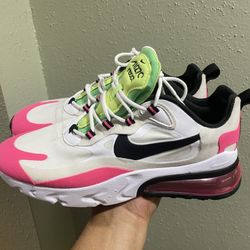 Nike Air Max 270 React Hyper Pink (Women's) Size 10. Mans 8.5 