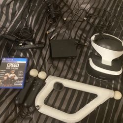 PlayStation virtual reality set up