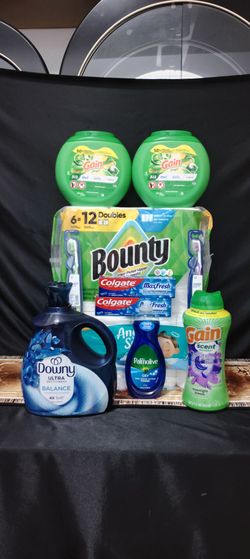 Household Bundle Gain Downy Bounty Colgate Palmolive