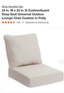 Hampton Bay  Cushions