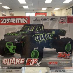 Arrma Quake 223S DSC 2WD Brushless Monster Truck. 