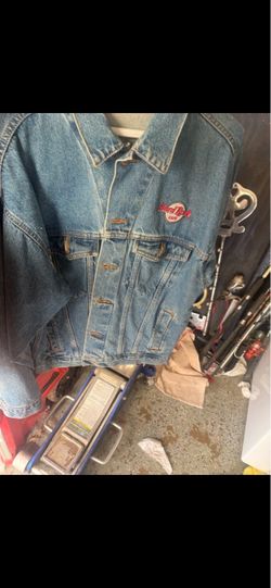 Hard Rock Cafe Levi jacket size large