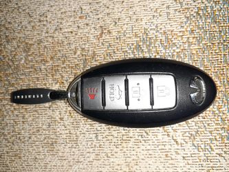 Infiniti key remote fob