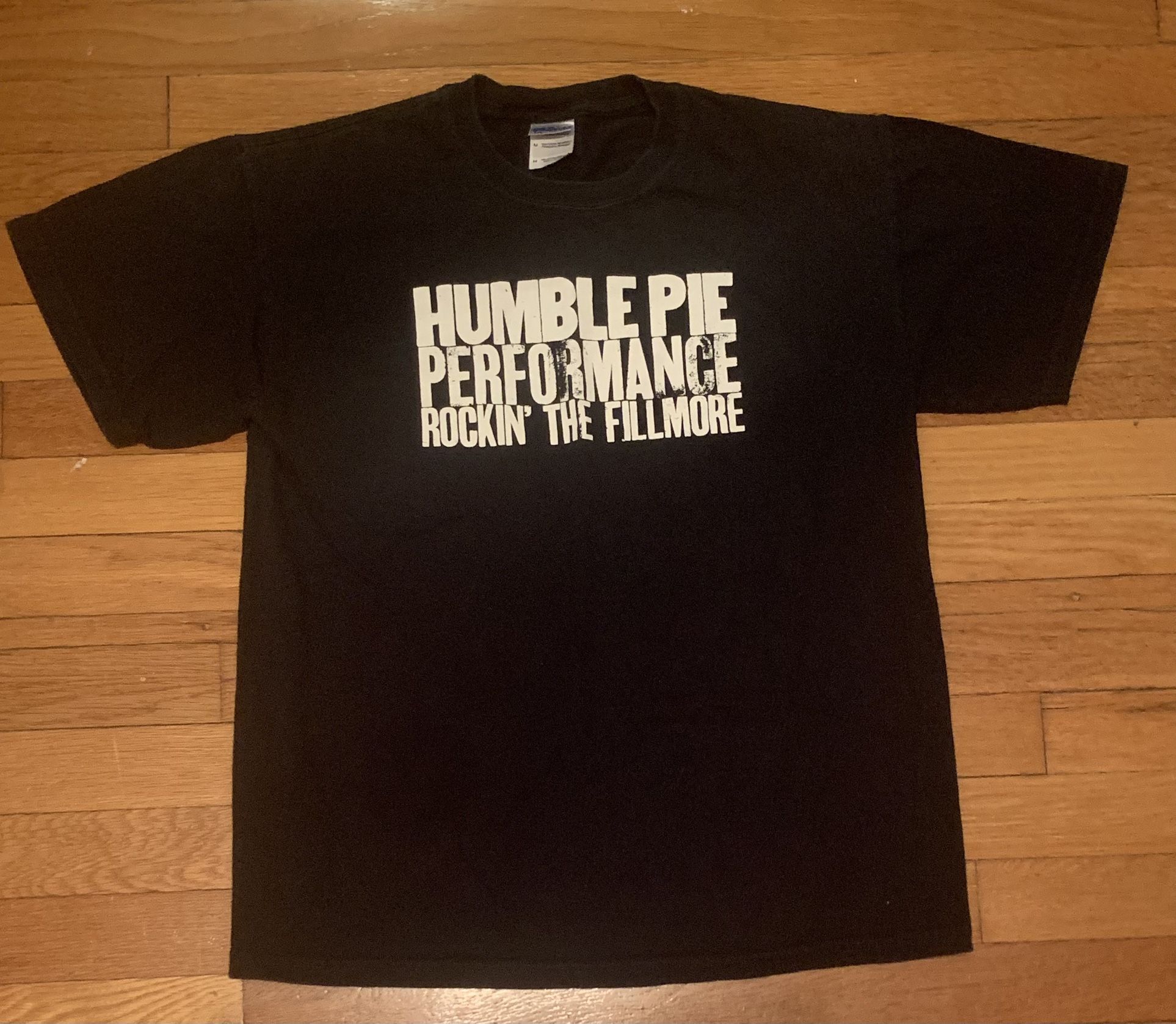 Humble Pie - 1970’s Live At The Fillmore band tee shirt, sizeM ttsM
