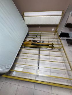Queen bed frame