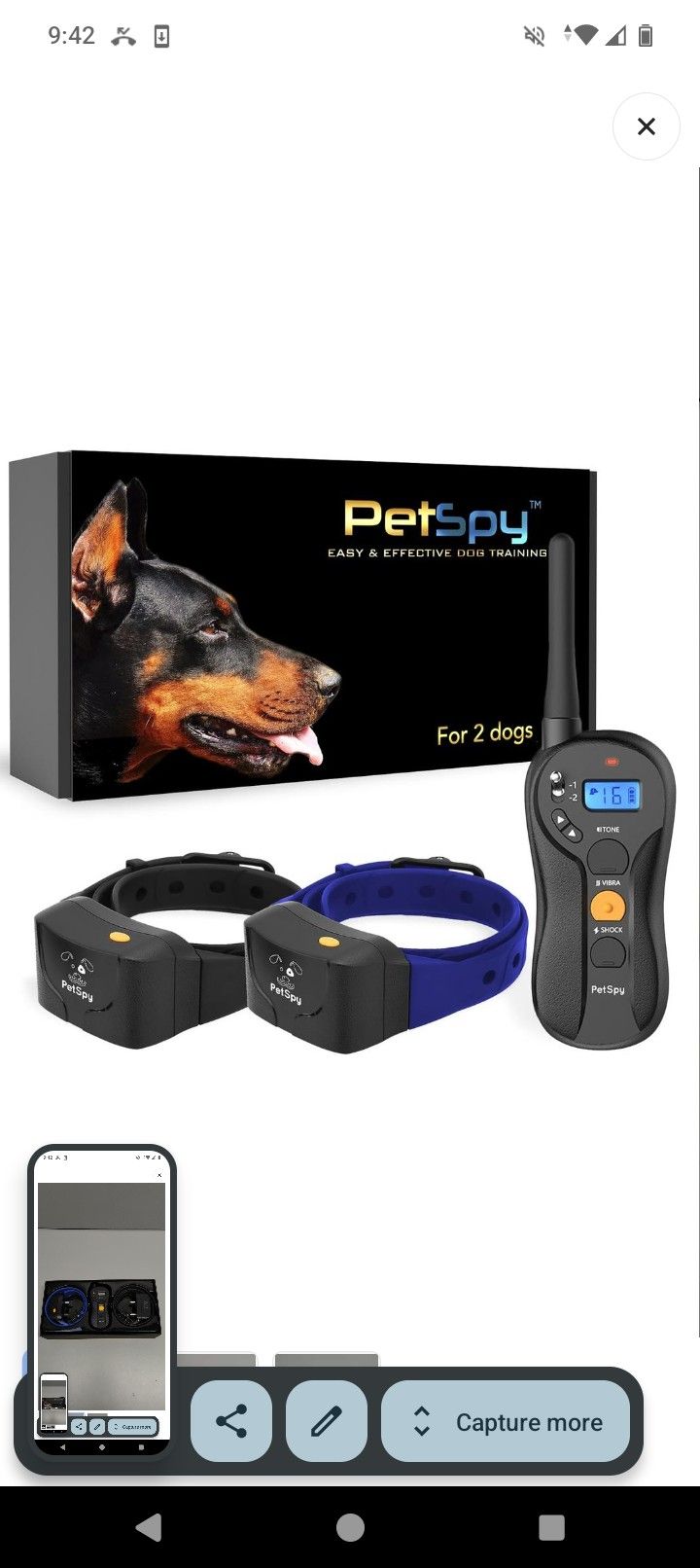 New 2 Dog Shock Training Collars