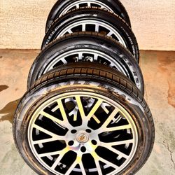 19 INCH RIMS AND TIRES 5x120