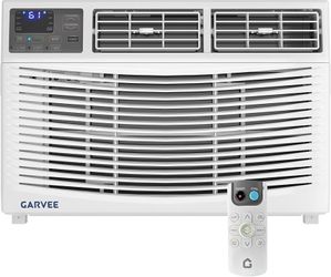 8,000 BTU Window Air Conditioner w/ Remote – Cools Up to 350 Sq. Ft.