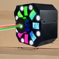 DJ Party Light Strobes Red Green Laser Multicolor Minibeams Derby Effect Lighting Sound Activated 🚨 Payment Options Available 🚨 No Credit Needed 🚨 