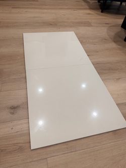 Large Gloss beige porcelain 24x24 inch Tiles