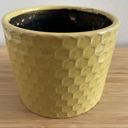 Honeycomb Hexagonal Patterned Planter (6” Tall)
