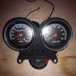 Harley Davidson OEM 1960's-1979 Iornhead, Panhead, FXR SpeedO And Tach 