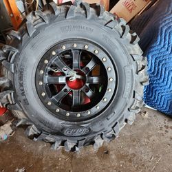 I t p blackwater tire on raceline, fourteen point seven wheel beadlock