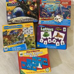 Kids Educational Puzzle Bundle – $5 Each or All for $20!