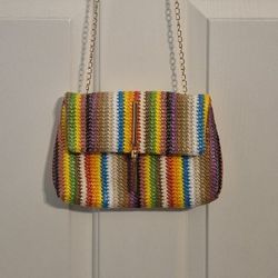 Woman's Woven Side Bag - NEW!
