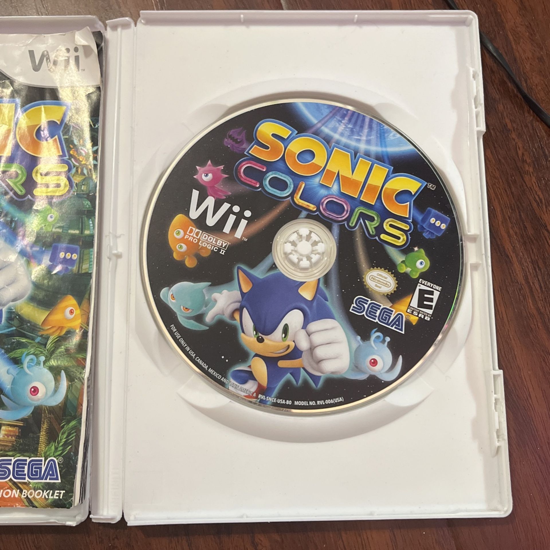 Sonic Colours - Wii, Games