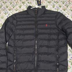 Polo puffer jacket no hood