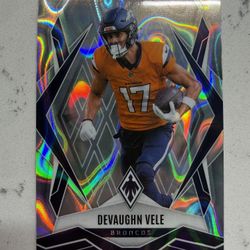 2025 Panini Phoenix - Devaughn Vele #14 Silver Lava