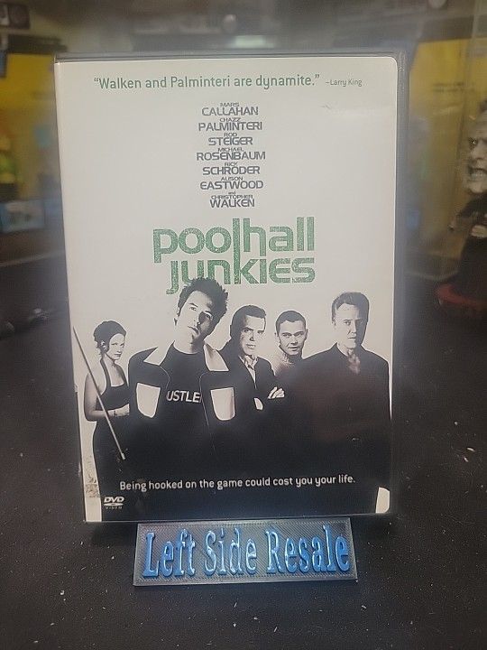 Poolhall Junkies DVD (2003) Mars Callahan/Christopher Walken Movie/Film US R1
