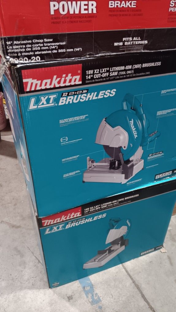 Makita XWL01Z 36V LXT Brushless 14" Cut-Off Saw
