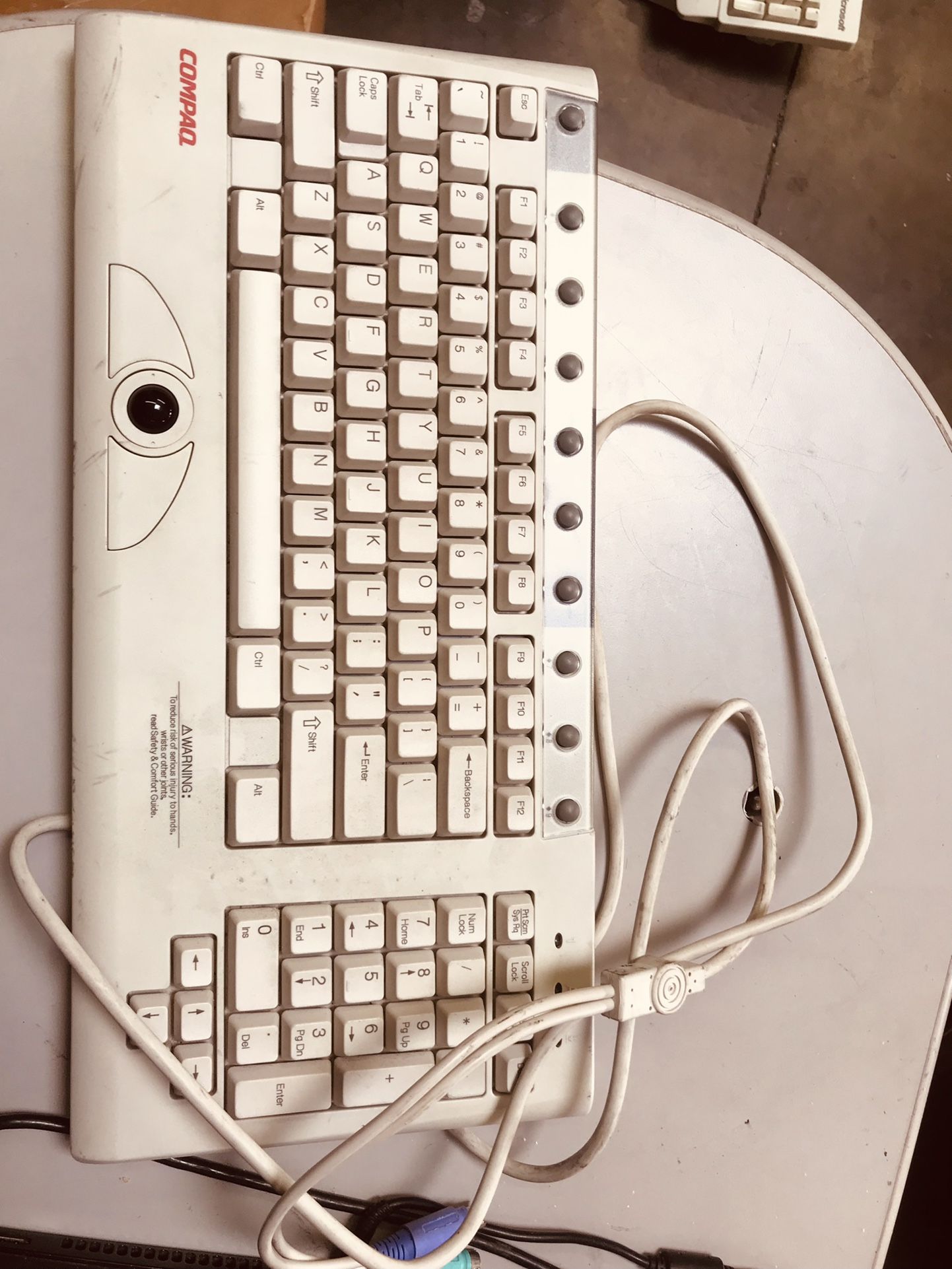 Compaq 158649 KB-9968 PS2 Keyboard