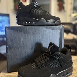 Jordan 4 Black cat Sz 8 2025 R3ps $100