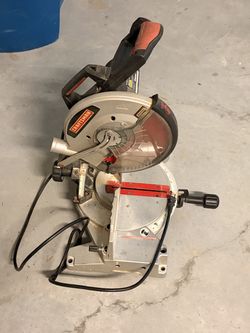 Craftsman 10” compound miter saw