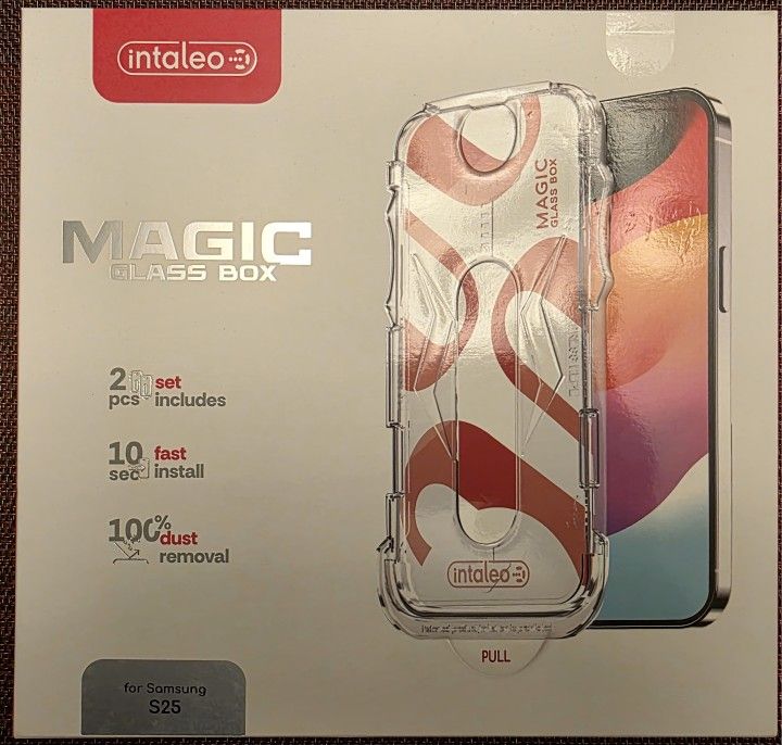 Screen Protector for Samsung Galaxy S25, (2 Pack) Tempered Glass with Easy Installation Kit, 9H Hardness, Crystal Clear, Full Coverage Protection