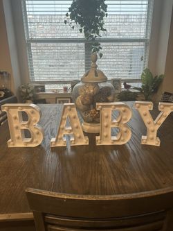 Light Up Baby Sign