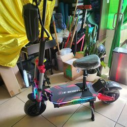 6000w 60V38ah ELECTRIC DUAL MOTOR SCOOTER 