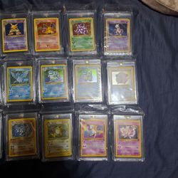 Pokemon base collection (shadowless/regular)