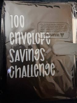 100 Envelope Savings Challenge Binder