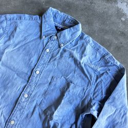 Uniqlo Selvedge Denim Button Up sz XS