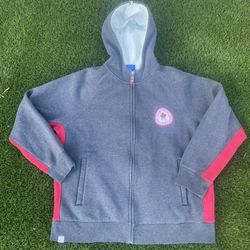 Canadian Olympic Team Vintage Full Zip Hoodie Size Large 
