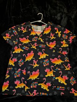 Disney Lion King scrub top
