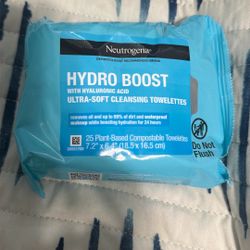 Neutrogena Hydro Boost Towelettes 25 Count