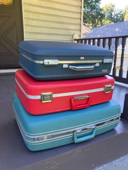 LOT of 3 Vintage Suitcases 3/$30 (or see individual prices)