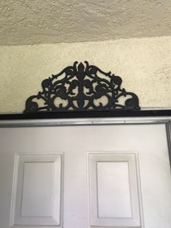 Iron wall decor