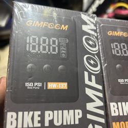 New Gimfoom 150psi mini bike pump