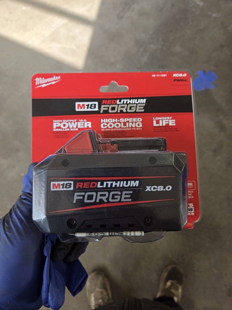 New Milwaukee M18 8.0 